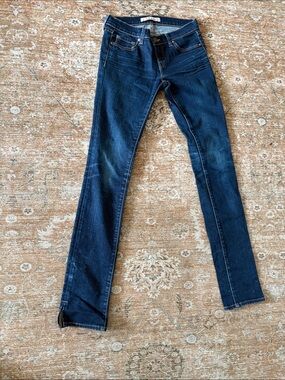 J Brand Dark Blue Skinny Jeans